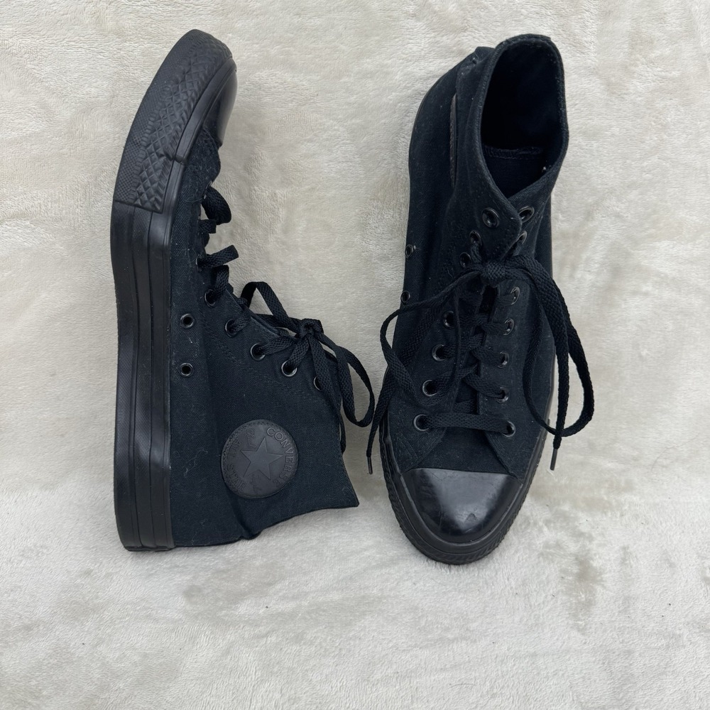 Converse Chuck Taylor All Star Hi Mens 11 Black Monochrome M3310 High Top - Picture 6 of 8